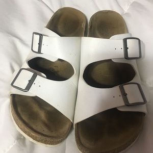 White “Birkenstocks” (mossimo)